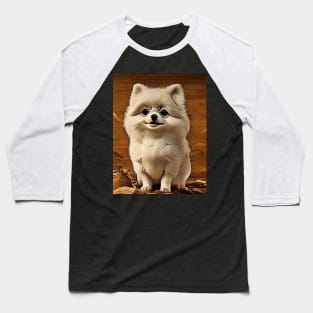 Cute pomeranian Baseball T-Shirt